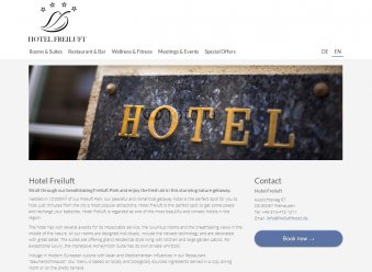 Hotel Template Brachenvorlage